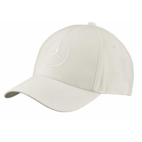 Mercedes-Benz Cap Damen creme Baumwolle (Bio)