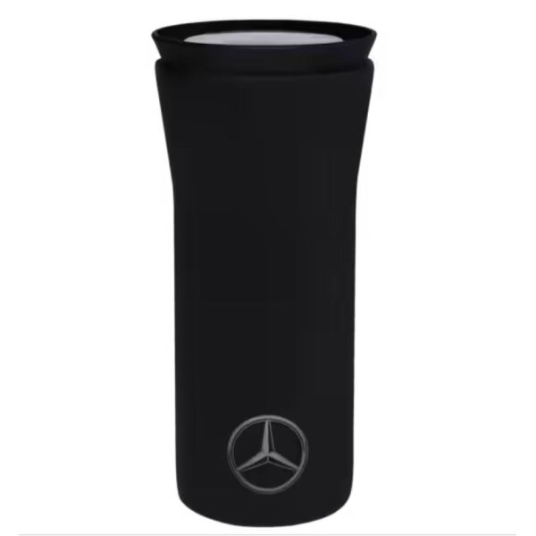 Mercedes Benz To Go Becher schwarz / silberfarben, Edelstahl / Kunststoff, 350 ml, eva solo
