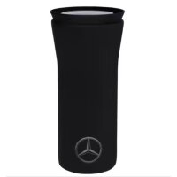 Mercedes Benz To Go Becher schwarz / silberfarben,...