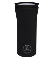 Mercedes-Benz To Go Becher schwarz / silberfarben,...