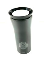 Mercedes-Benz To Go Becher schwarz / silberfarben, Edelstahl / Kunststoff, 350 ml, eva solo