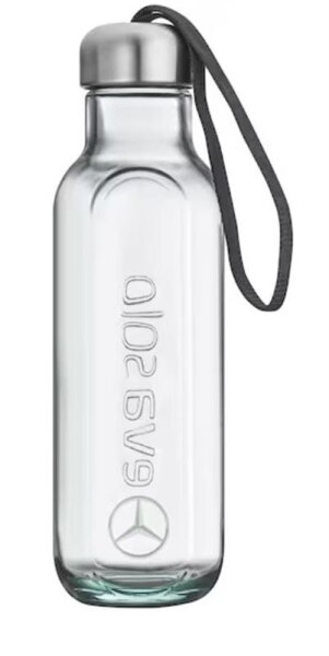 Mercedes-Benz Glastrinkflasche Glas / Edelstahl / Kunststoff, 500 ml, eva solo