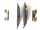 Original Bremsbelegsatz Bremsbelag Mopar vorne JEEP 68028967AA