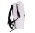 Opel Backpack Rucksack Bradn weiß