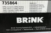 Opel Insignia A Brink Kabelsatz Anhängekupplung 13-polig FTSB13465848 735864