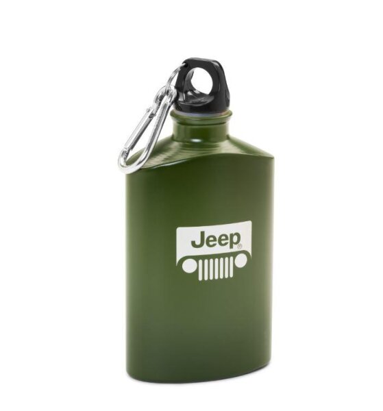 Original Jeep Trinkflasche 500ml Aluminiumflasche mit graviertem Logo 6002351500