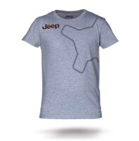 Jeep Original Kurzarm T-Shirt mit Logo auf Vorderseite XL...