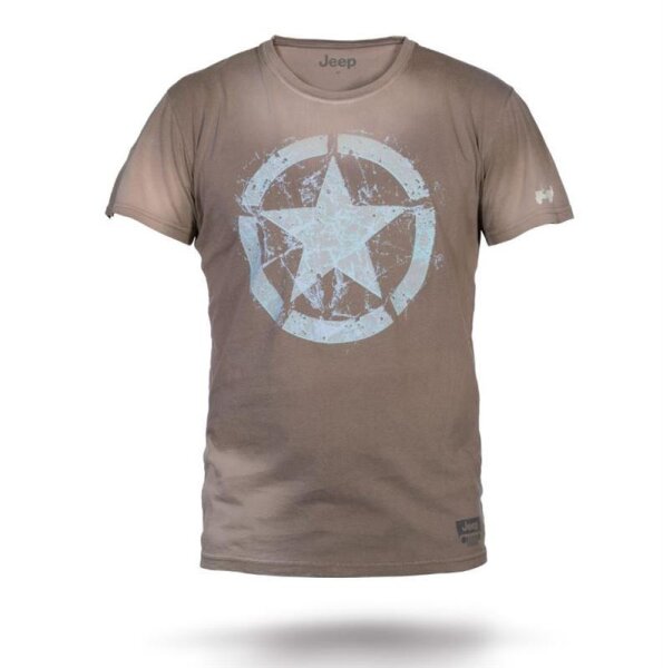 Jeep Original Kurzarm T-Shirt mit Stern XL 6002351511