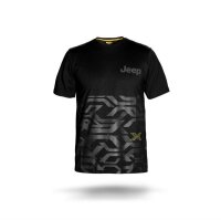 Jeep Original Kurzarm Shirt mit Musterdruck und Logo...