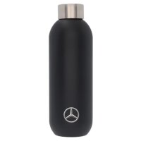 Mercedes-Benz Isoliertrinkflascheschwarz Trinkflasche Flasche Edelstahl 600 ml