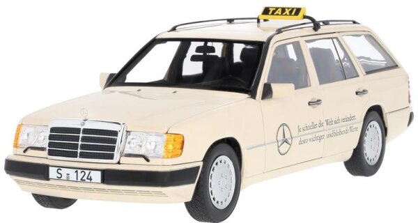 Mercedes-Benz Modell 1:18 300 D S 124 (1989-1993), T-Modell, Taxi
