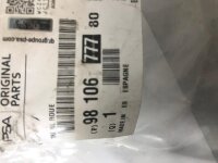 Citroen C4 Picasso Peugeot 5008 Reserberadhalter Hebevorrichtung 9810677780