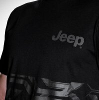 Jeep Original Kurzarm Shirt mit Musterdruck und Logo...