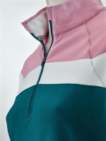 Mercedes-Benz Golf-Sweater Damen, Lightweight Ocean Tropic-Pinktastic white, XS