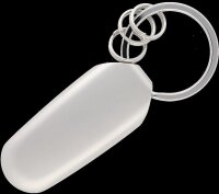 Mercedes-Benz Schlüsselanhänger Zierteil silberfarben  anthrazit Edelstahl  Holz