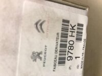 Original Peugeot Citroen Kabelstrang Prüfkabelstrang Diagnose 9780.HK S-1289