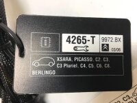 Original Peugeot 9972.BX Citroen 4265-T Prüfkabel Ableitstrahlenbündel BSI