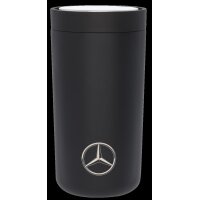 Mercedes-Benz To Go Becher schwarz Edelstahl/Polypropylen Stelton 200 ml