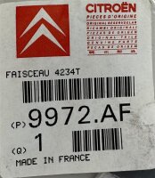 Original Peugeot XSara Adapter Prüfkabel für Diagnosegerät 4234-T 9972-AF