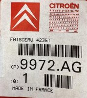 Original Citroen Adapter Prüfkabel für Diagnosegerät 4235-T 9972-AG