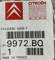Original Citroen Adapter Prüfkabel für Diagnosegerät 4258-T 9972.BQ