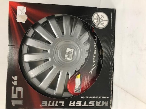 4xOriginal Versaco Radkappen Master line Silber Radzierblenden 15´ 2431083 49205