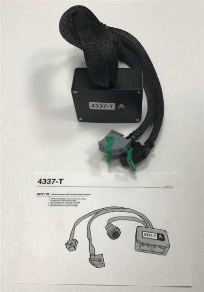 Original Citroen Differenzierkabel zur Kontrolle des Airbags 9972.HD 4337-T