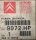 Original Citroen Differenzierkabel zur Kontrolle des Lenkradnabe 9972.HP 4346-T