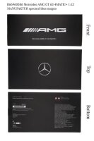 Mercedes-Benz Mercedes-AMG GT 63 4MATIC spektralblau NZG Modell 1:12