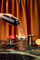 Mercedes-Benz Umhängetasche Classic Schwarz Leder Polyamid Polyester