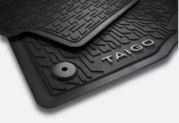 Volkswagen Taigo Alwetterfußmatten Set 4er Vorne + Hinten