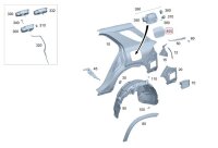 Mercedes-Benz Beplankung Tankklappe