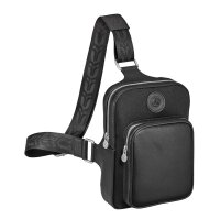 Mercedes-Benz Umhängetasche Classic Schwarz Leder...