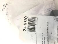 Original Stecker Schraubkontakten JAEGER 241070
