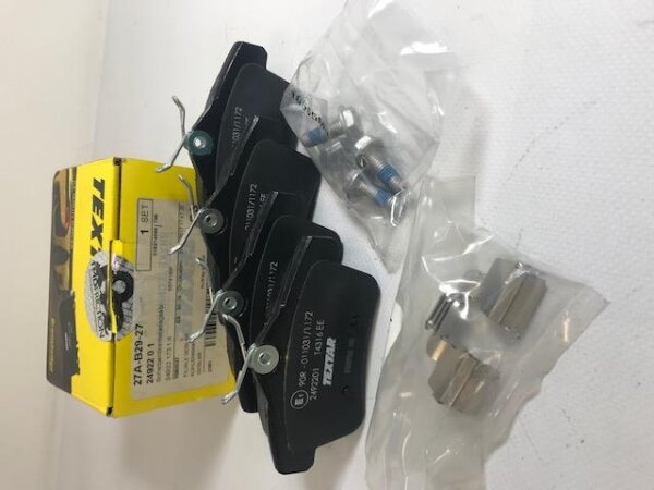 Mercedes-Benz Bremsbelagsatz Textar hinten Mercedes A B Klasse W169 W245 27A-B29-27