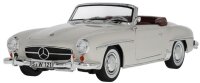 Mercedes-Benz Modell 190 SL Roadster W 121 (1954-1963) weißgrau, Norev, 1:18