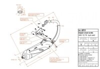 Original SITO Auspuff  LV.0711 für PEUGEOT SPEEDFIGHT 2 50 X-FIGHT 50 WRC