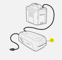 Original Stiga Werkzeug Diagnosegerät 48 V Rasenmäher A Batterie 118810754/0