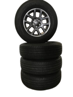 Jeep Wrangler M+S Komplettradsatz 18 Bridgestone Dueler...