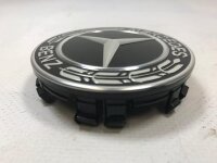 Mercedes-Benz 4x Radnabenabdeckung Lorbeerkranz Schwarz