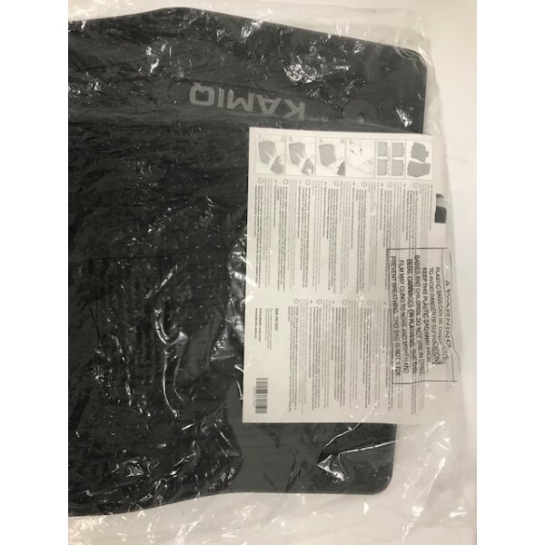 1x SKODA Gummifußmatte Kamiq vorn rechts Beifahrerseite 658061502