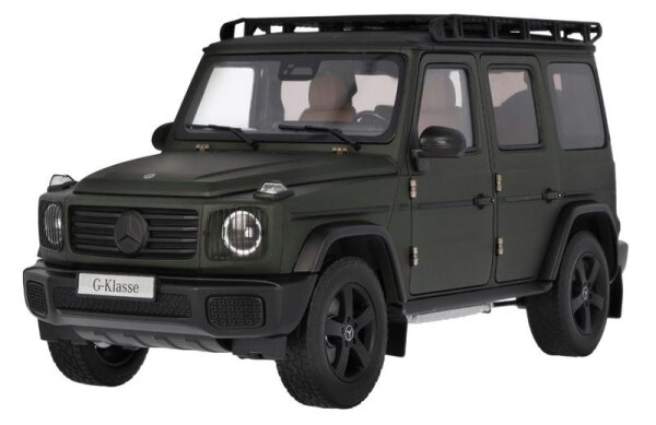 Mercedes-Benz G-Klasse Geländewagen W465 Modell  oliv magno Norev 1:18
