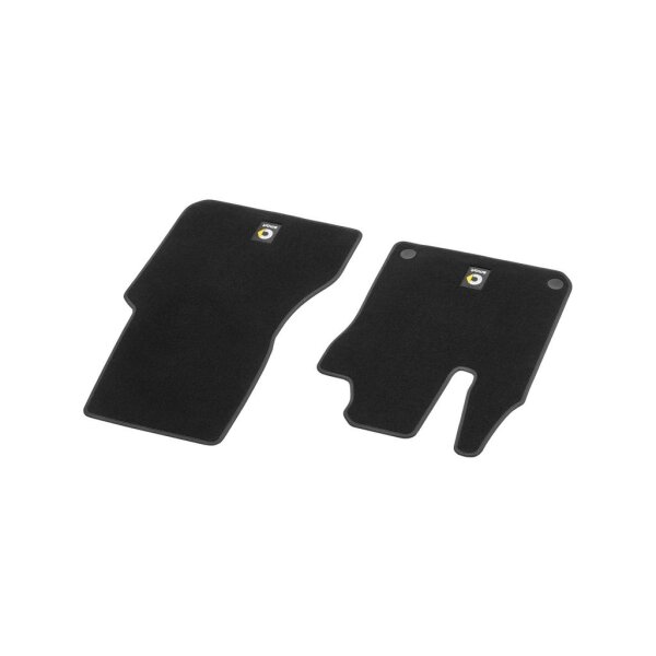 Veloursmatten, Fahrer-/Beifahrermatte, 2-teilig