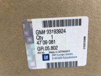 Opel Stahlfelge Schwarz 15 Zoll 5.5x15H2 ET 50 50872 250610 93193924