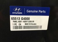 Hyundai i20 Kofferraumplatte Bodenplatte schwarz 65513 G4000