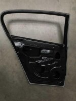 Opel Astra H Tür Chassis Hinten Links schwarz