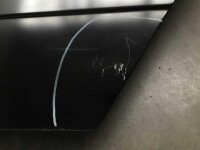 Opel Astra H Tür Chassis Hinten Links schwarz