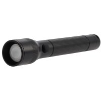 LED-Taschenlampe klein schwarz Aluminium Ansmann mit 3D Mercedes-Benz Stern