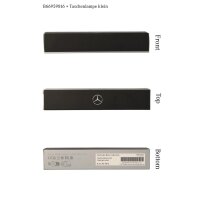 LED-Taschenlampe klein schwarz Aluminium Ansmann mit 3D Mercedes-Benz Stern