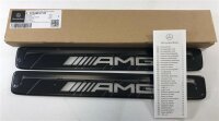 Mercedes-Benz Wechselcover für beleuchtete Einstiegsleiste AMG vorne 2-fach